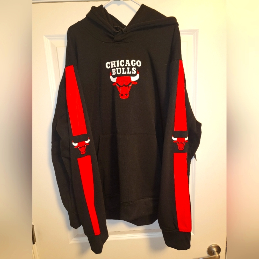 Nba Chicago Bulls Black Midnight Men's Hoodie Size 3XL (New with Tags)